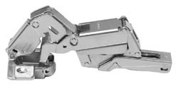 Salice C2PMA99 Hinge, steel, 155degree, full overlay, 0-P self closing, screw-on, Mod 17