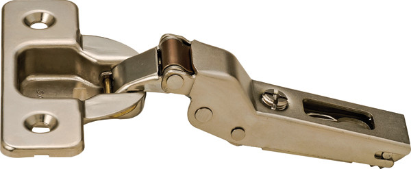 Salice C1P6G99 Hinge for Thin Door, 105degree, half overlay, self closing, screw-on, Mod 8