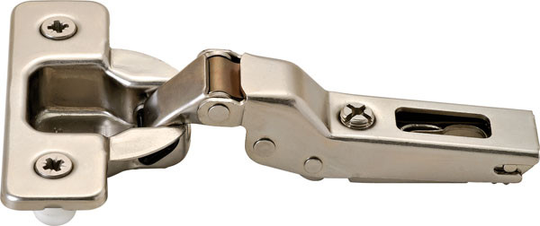Salice C2RBG99 Hinge for Thick Door, steel, 94degree, half overlay, self closing, with dowel, Mod 8