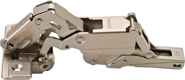 Salice C2PDA99 Hinge for Thick Door, zinc, die-cast, 155degree, full overlay, self closing, screw-on, Mod 17