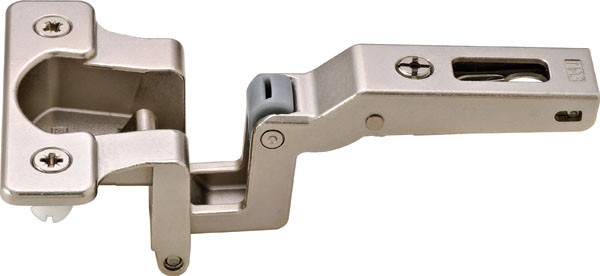 Salice CMR3A99 Institutional Hinge, steel, nickel-plated, 270 degrees, full overlay, single pivot, dowel