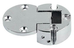 Plano Medial 90degree, zinc, brass-plated, diameter 30mm