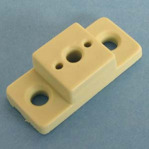 Drawer Slide Spacer 1/2", Almond, Pkg of 250