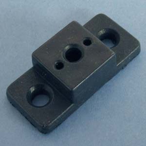 Drawer Slide Spacer 1/2", Black, Pkg of 500