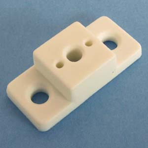 Drawer Slide Spacer 1/2", White, Bag of 6