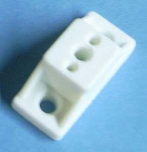 Drawer Slide Spacer 3/4", White, 1pc #3601W