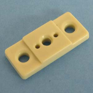 Drawer Slide Spacer 1/4", Almond, Pkg of 500