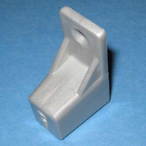 Slide Out Tray Spacer 1-1/4" - 5mm peg, Silver, Pkg of 500