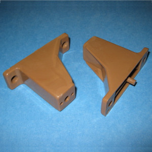 Slide Out Tray Spacer 2-3/16" - 5mm peg, Tan, Pkg of 50