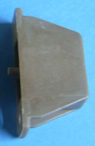 Drawer Slide Spacer Full Extension 42mm - 5mm peg, Tan, Pkg of 100