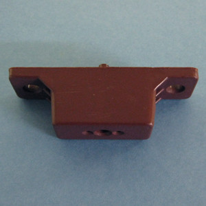 Drawer Slide Spacer Full Extension 1" - 5mm peg, Cocoa Brown, Pkg of 50