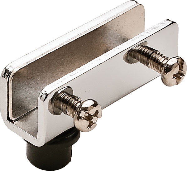 Simplex, glass, steel, chrome plated, 40X13.5mm