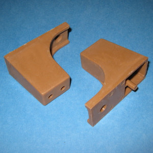 Slide Out Tray Spacer 2" - 5mm peg, Tan, Pkg of 250