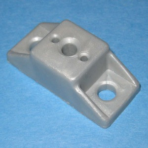 Drawer Slide Spacer 5/8", Silver, Pkg of 1000