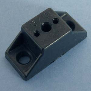 Drawer Slide Spacer 13/16", Black, Pkg of 50