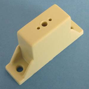 Drawer Slide Spacer Full Extension 1-7/8", Almond, Pkg of 50