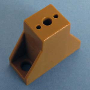 Drawer Slide Spacer 1-5/8", Tan, Pkg of 250