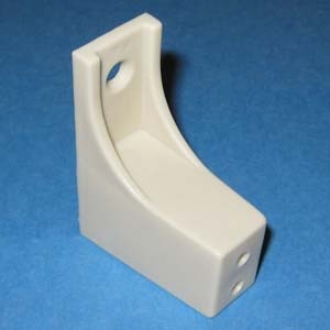 Slide Out Tray Spacer 2" - 5mm peg, Almond, Pkg of 100