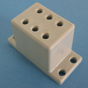 Under mount Drawer Slide Spacer 1-3/4", Almond, Pkg of 25