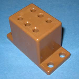 Under mount Drawer Slide Spacer 1-3/4", Tan, Pkg of 25
