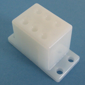 Under mount Drawer Slide Spacer 1-3/4", Natural, Pkg of 50