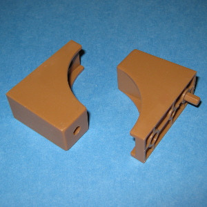 Slide Out Tray Spacer 1-1/2" - 5mm peg, Tan, Pkg of 500