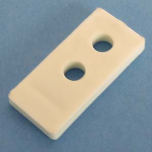 Utility Spacer 3/16", White, Pkg of 250