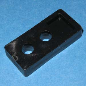 Utility Spacer 5/16", Black, Pkg of 50