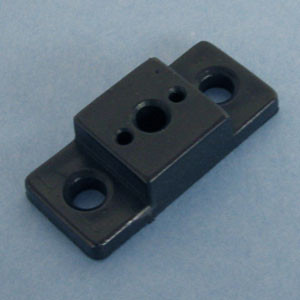 Drawer Slide Spacer 7/16", Black, Pkg of 50