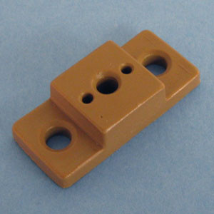 Drawer Slide Spacer 7/16", Tan, Pkg of 500