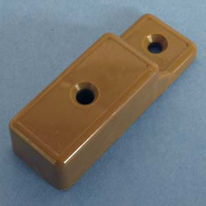 Drawer Slide Spacer Full Extension 15mm, Tan, Pkg of 50