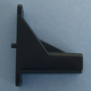 Slide Out Tray Spacer 2-1/2" - 5mm peg, Black, Pkg of 50