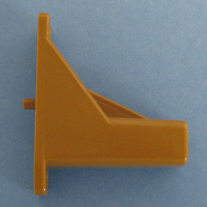 Slide Out Tray Spacer 2-1/2" - 5mm peg, Tan, Pkg of 100
