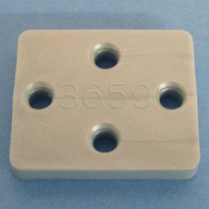 Multi-Purpose Spacer 1/4", Silver, Pkg of 50