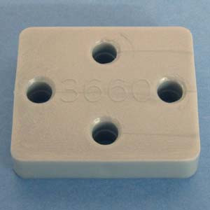 Multi-Purpose Spacer 3/8", Silver, Bag of 2