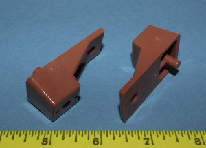 Slide Out Tray Spacer 3/4" - 5mm peg, Tan, Pkg of 50