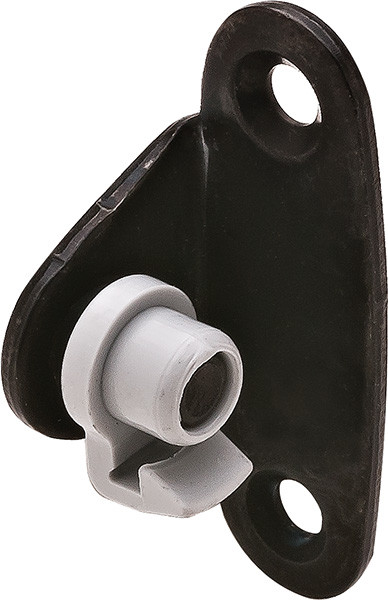 Lid Stay Duo, door bracket, black