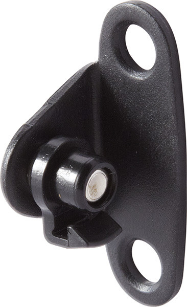Duo maxi door bracket, black, euroscrew