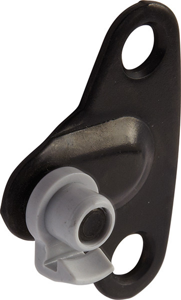 Lid Stay Duo, cabinet bracket, steel, black, 28mm