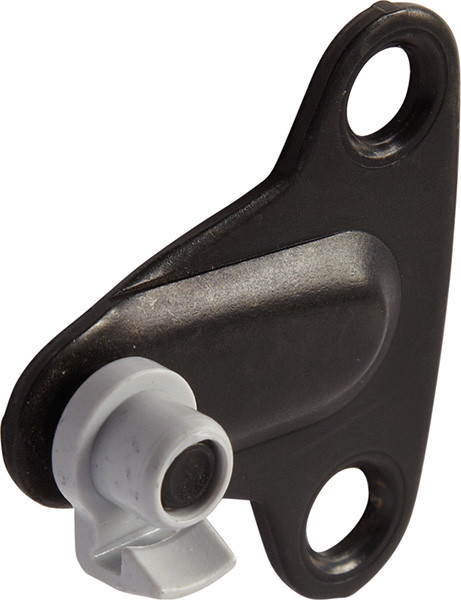 Lid Stay Duo, cabinet bracket, steel, black, 37mm