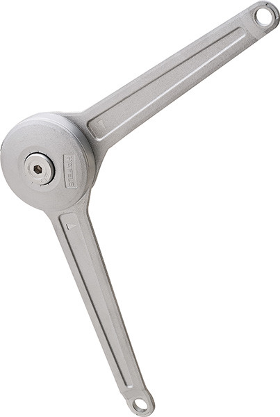 Lid Flap Stay Duo, version B, silver