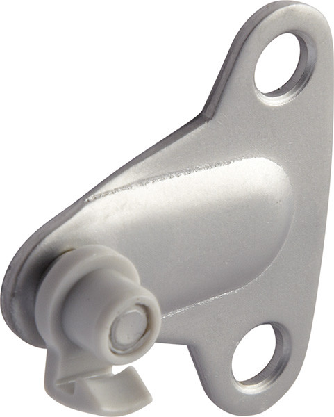 Lid Stay Duo, cabinet bracket, steel, silver, 37mm
