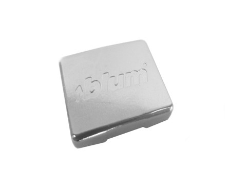 Compact Blumotion 38N Hinge Logo Cover Cap, Steel, (Embossed),