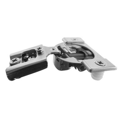 Compact Blumotion 38N (New Bmn) Hinge & Plate, For 1/2" Overlay, Edge Mount, Press-In