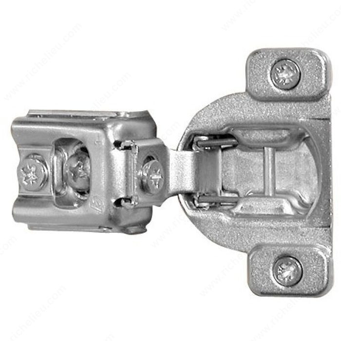 One-Piece Compact 38C Hinge - 107D Opening angle, Choose  Overlay