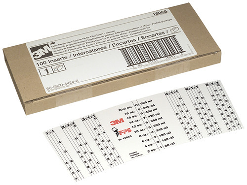 3M Accuspray Mix Ratio Insert, 10 Pack Large