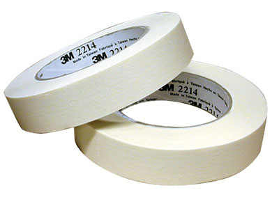 Paper masking tape, Similar To # 3M2214 1 1" X 55M