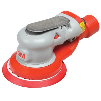 3M Elite Series Pnuematic Random Orbital Sanders, 3/16 Dia Orbit,