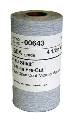 Stikit Tri-M-Ite 4-1/2" Rolls, 120 4.5" X 10Yds