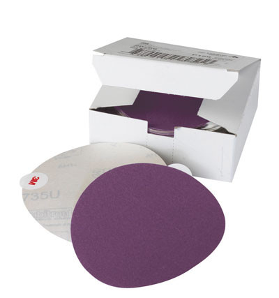 Pro-Pack 10pcs, 735U Stikit Discs, Purple 80 5"